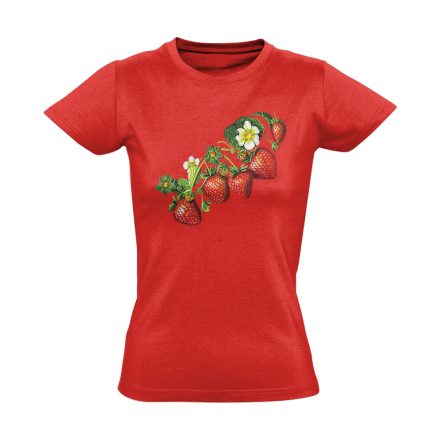 E/ kertész női póló (piros)