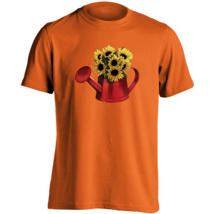 Loccsantó kertész férfi póló (narancssárga)
