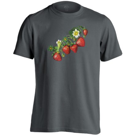 E/ kertész férfi póló (szénszürke)