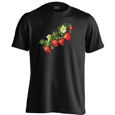 E/ kertész férfi póló (fekete)