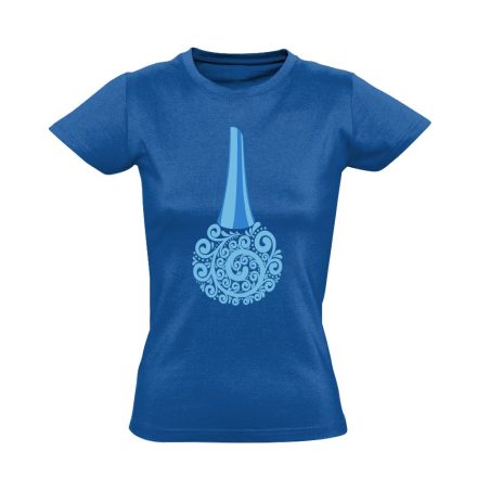 LakkCiráda manikűr-pedikűrös női póló (kék)