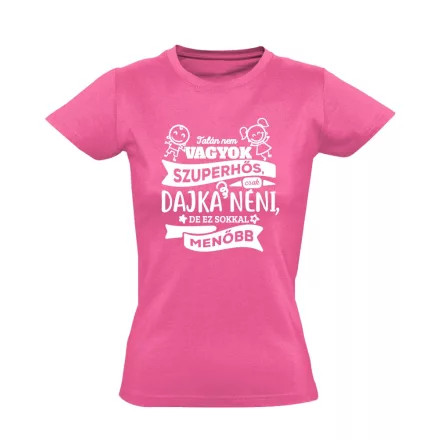 SupraDajka dajka néni női póló (rózsaszín) akciós póló - XS