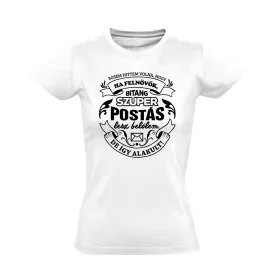 Így alakult! postás női póló (fehér)