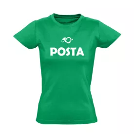 1-N postás női póló (zöld) akciós póló - L