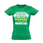 ArsPostaica postás női póló (zöld)