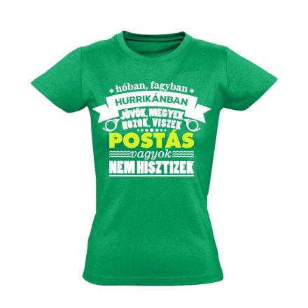 ArsPostaica postás női póló (zöld)