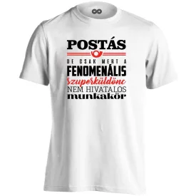 Fenomén postás férfi póló (fehér)