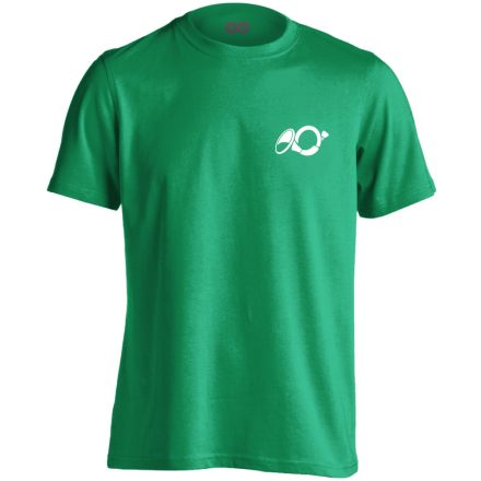 1-N postás férfi póló (zöld)