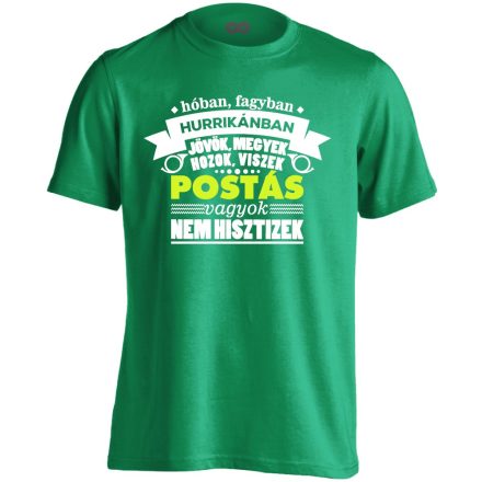 ArsPostaica postás férfi póló (zöld)