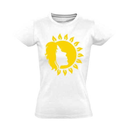 Solar Queen szoláriumos női póló (fehér)