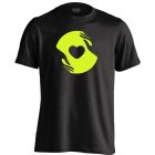 Biztonság szociális munkás férfi póló (fekete)