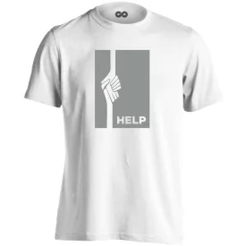 NemHagylak szociális munkás férfi póló (fehér)