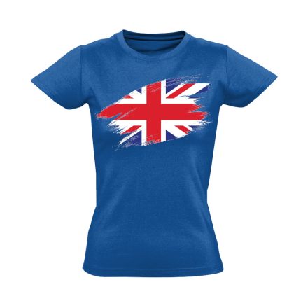 CaptureTheFlag angoltanáros női póló (kék)