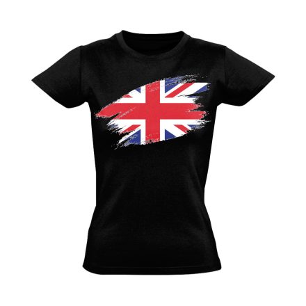 CaptureTheFlag angoltanáros női póló (fekete)