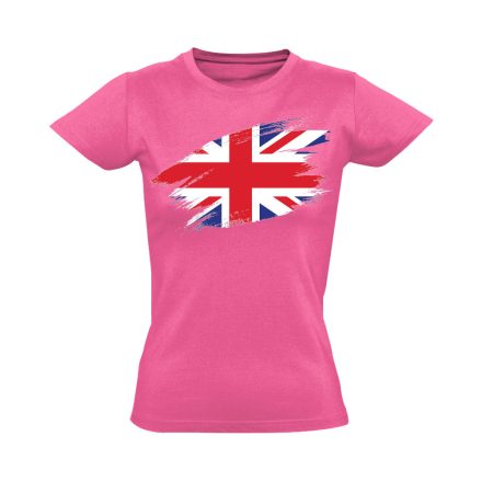 CaptureTheFlag angoltanáros női póló (rózsaszín)