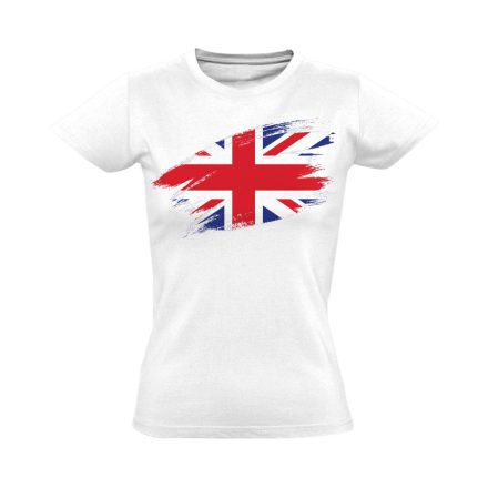 CaptureTheFlag angoltanáros női póló (fehér)