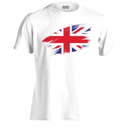 CaptureTheFlag angoltanáros férfi póló (fehér)