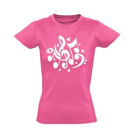 HangTicket énektanáros női póló (rózsaszín)