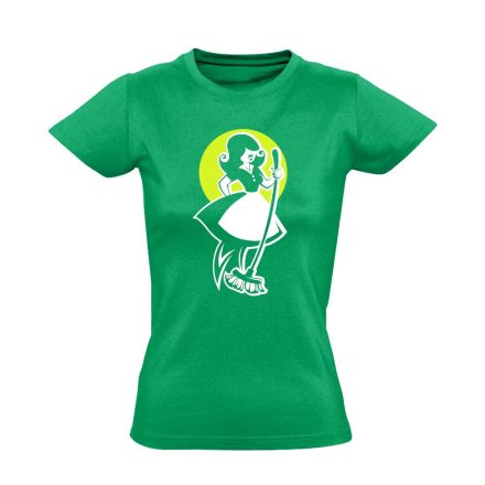 SüriFori takarító női póló (zöld)