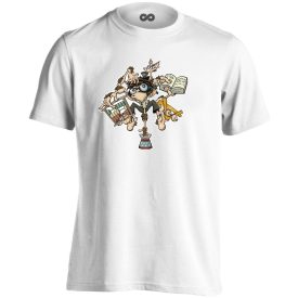 Mi Sem Egyszerűbb Ennél? tanáros férfi póló (fehér)