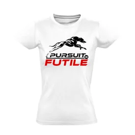 ÜldözniKár agaras női póló (fehér)