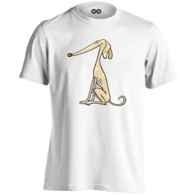 KarcsúCsüccs agaras férfi póló (fehér)