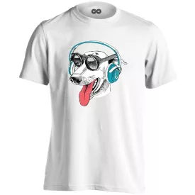 CoolHound agaras férfi póló (fehér)