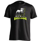 MasszívTest angol bulldogos férfi póló (fekete)