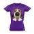 Zukker beagle-ös női póló (lila)