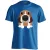 Zukker beagle-ös férfi póló (kék)