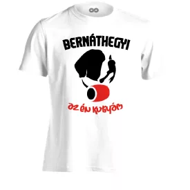 ÉnEbem bernáthegyis férfi póló (fehér)