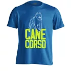 RendŐr cane corsós férfi póló (kék)