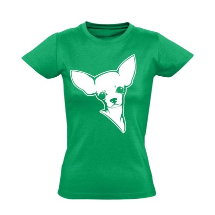 FüleRadar csivavás női póló (zöld)