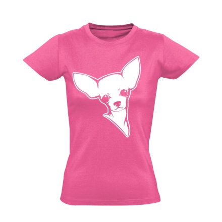 FüleRadar csivavás női póló (rózsaszín)