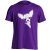 FüleRadar csivavás férfi póló (lila)