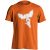FüleRadar csivavás férfi póló (narancssárga)
