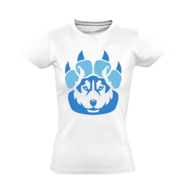 KarMancs husky-s női póló (fehér)