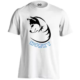 Havasi husky-s férfi póló (fehér) akciós póló - 2XL
