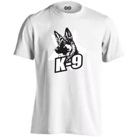 K-9 kutyás férfi póló (fehér)