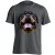 Buflák rottweileres férfi póló (szénszürke)
