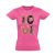 EbSzerelem tacskós női póló (rózsaszín)