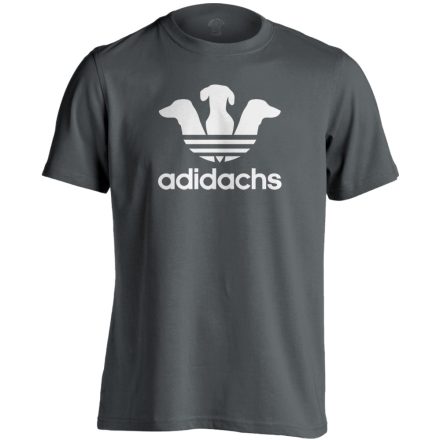 Adidachs tacskós férfi póló (szénszürke)