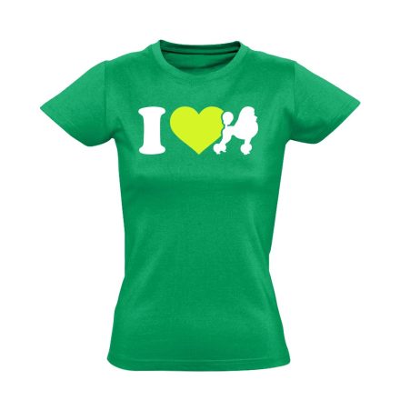 LávSzkár uszkáros női póló (zöld)