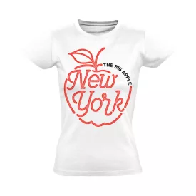 NewYork "nagy alma" USA női póló (fehér)