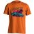 Autós "garage" USA férfi póló (narancssárga)