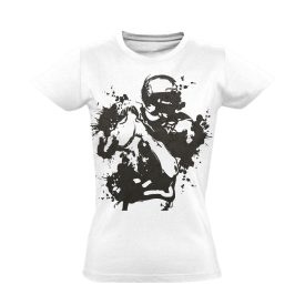 PacaPassz amerikai focis női póló (fehér)