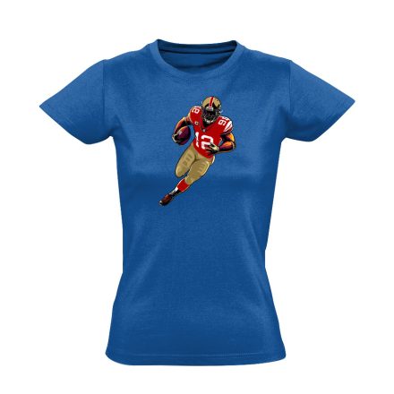 49esek amerikai focis női póló (kék)