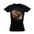 Zeppelin amerikai focis női póló (fekete)