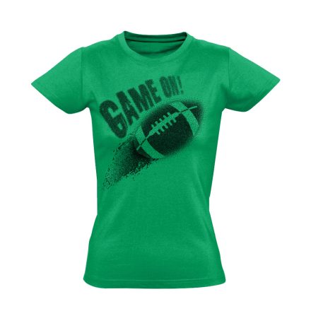 GameOn amerikai focis női póló (zöld)