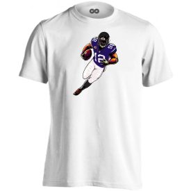 Baltimore amerikai focis férfi póló (fehér)